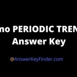 Student exploration periodic trends gizmo answer key