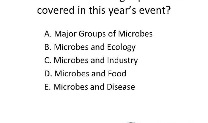 Microbe mission science olympiad cheat sheet